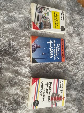 Lote 4 libros Federico Moccia