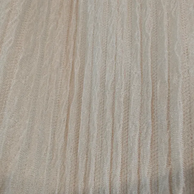 Pantalón blanco fluido plisado