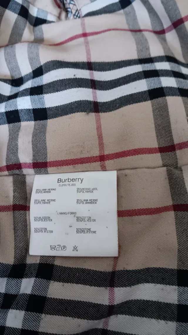 Trenca Burberry Mujer Negra