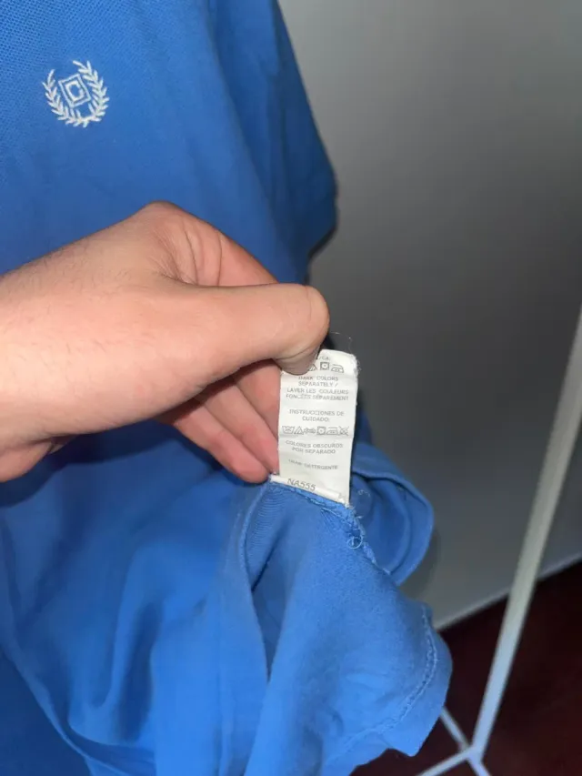 Polo Chaps Azul Talla M