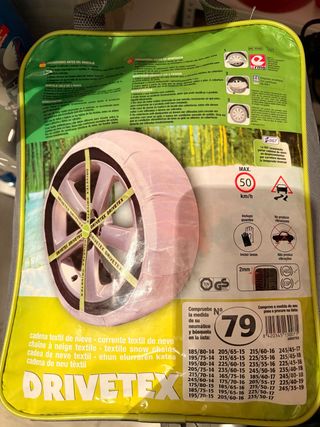 Cadenas textiles para nieve DRIVETEX T79