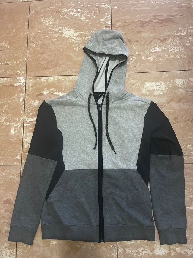 Chándal Adidas Gris y Negro