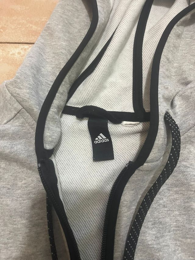 Chándal Adidas Gris y Negro