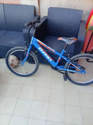 Bicicleta Montaña Niños B-PRO JR20 Azul