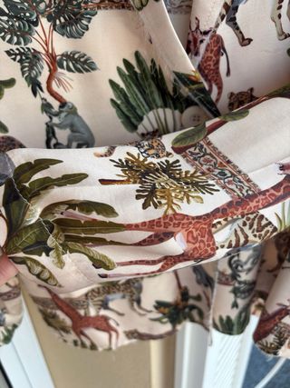 Giacca Dixie fantasia animali e piante