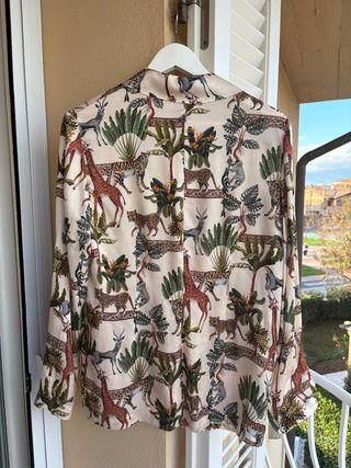 Giacca Dixie fantasia animali e piante