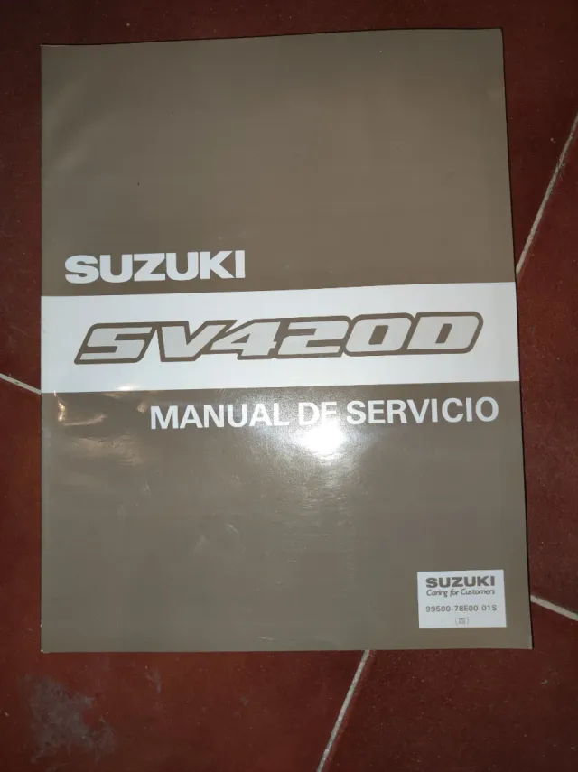 Manual de servicio Suzuki Vitara Sidekick sv420d