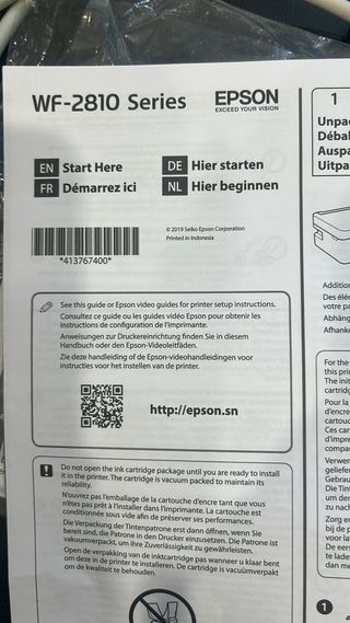 Impresora Epson WorkForce WF-2810 WiFi