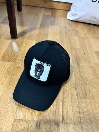 Cappellino Trucker Panther Nero