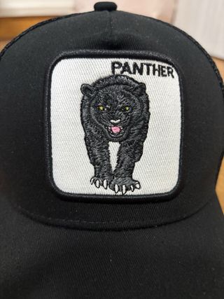 Cappellino Trucker Panther Nero