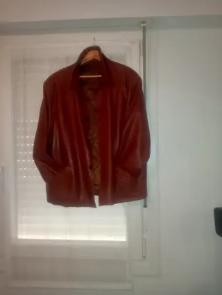 Americana de cuero vintage