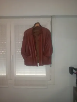 Americana de cuero vintage