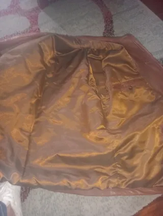 Americana de cuero vintage