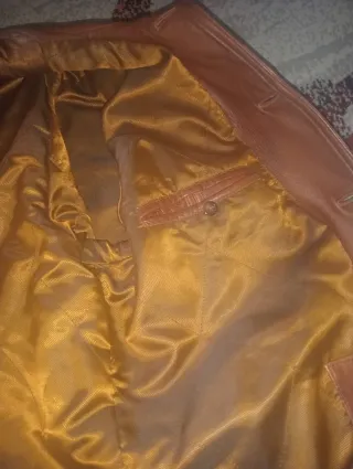 Americana de cuero vintage