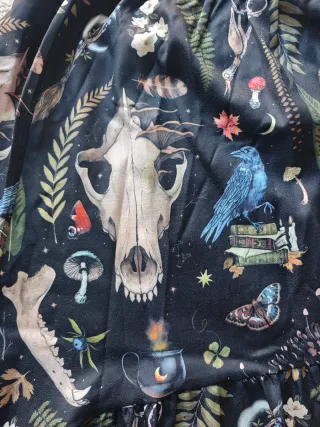 Nuevo. Conjunto Boho Coramoon Negro Talla Única