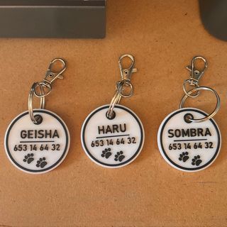 Chapas identificativas personalizadas para mascota