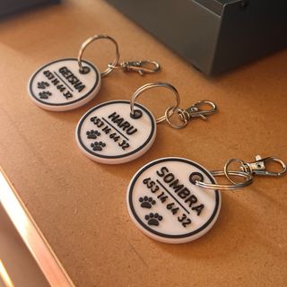 Chapas identificativas personalizadas para mascota