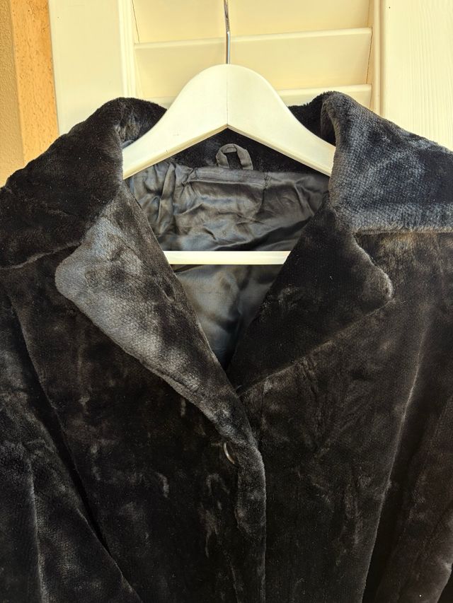 Pelliccia Sisley nera