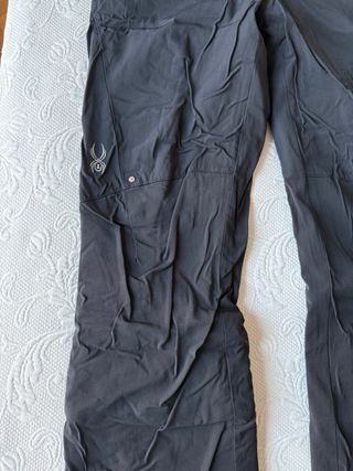 Pantaloni sci donna Spyder neri
