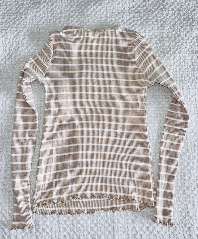 Camiseta de rayas para niña