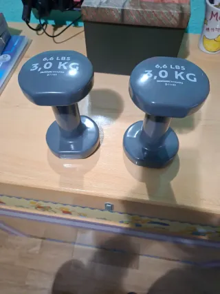 Mancuernas 3 kg (6.6 LBS) Decathlon