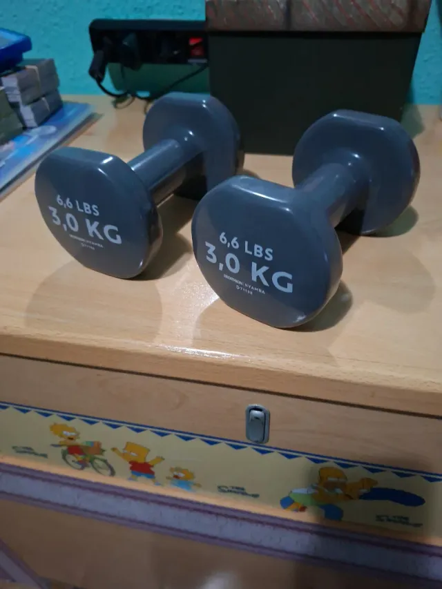 Mancuernas 3 kg (6.6 LBS) Decathlon