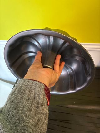 Molde para bizcocho de metal