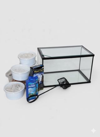 Kit Pecera 14L 35x20x20 + Accesorios