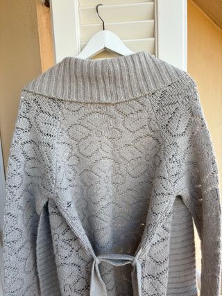 Massimo Rebecchi Cardigan Lana Beige Taglia Unica