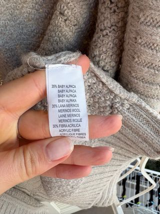 Massimo Rebecchi Cardigan Lana Beige Taglia Unica