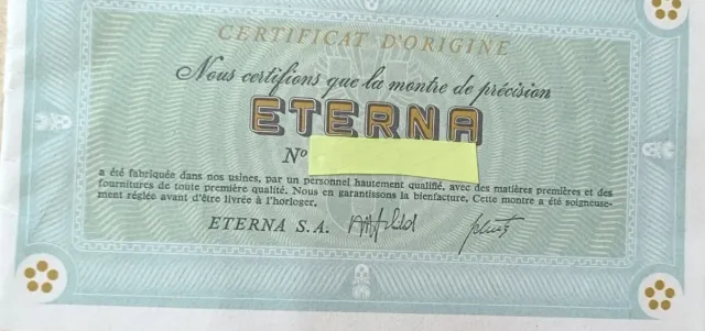 Reloj Eternamatic 3000