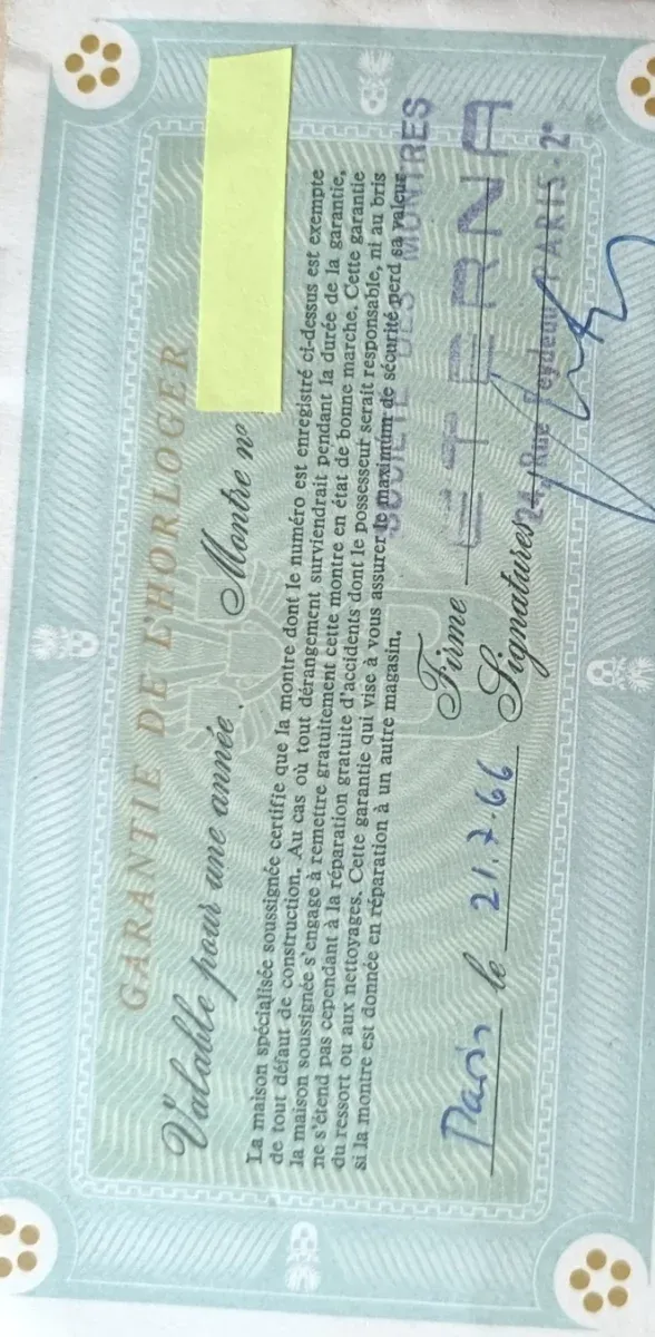 Reloj Eternamatic 3000