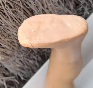 MUÑECA ANTIGUA CARTÓN PIEDRA TERESÍN  TAMAÑO NANCY