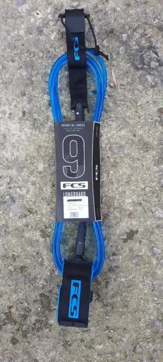 Leash Tabla Surf Longboard FCS 9 pies