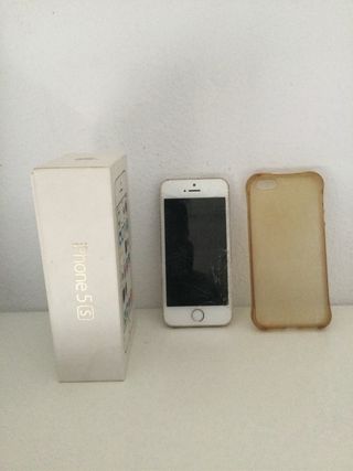 iPhone 5s Apple Blanco y Dorado
