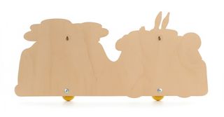 Perchero Madera Infantil Pared Silvestre Warner