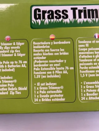 Cortacésped eléctrico sin cable