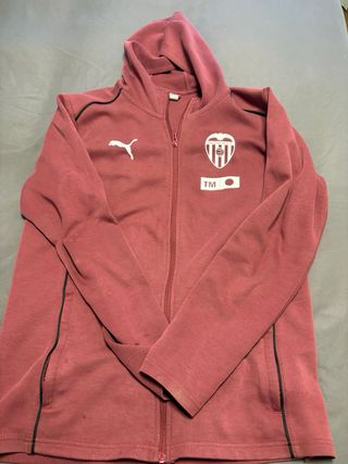 Sudadera Valencia C.F. Puma Roja Vcf