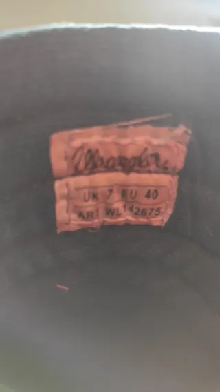 Scarpe Wrangler alte grigie