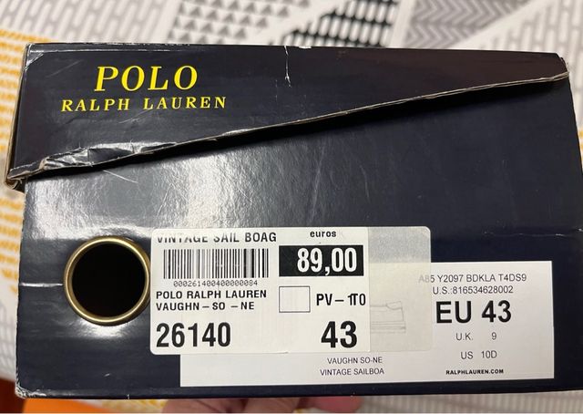 Zapatillas Polo Ralph Lauren náuticas