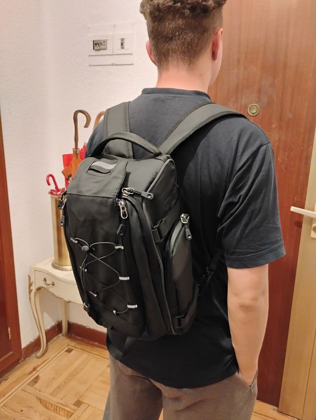 Bolsa para bicicleta negra