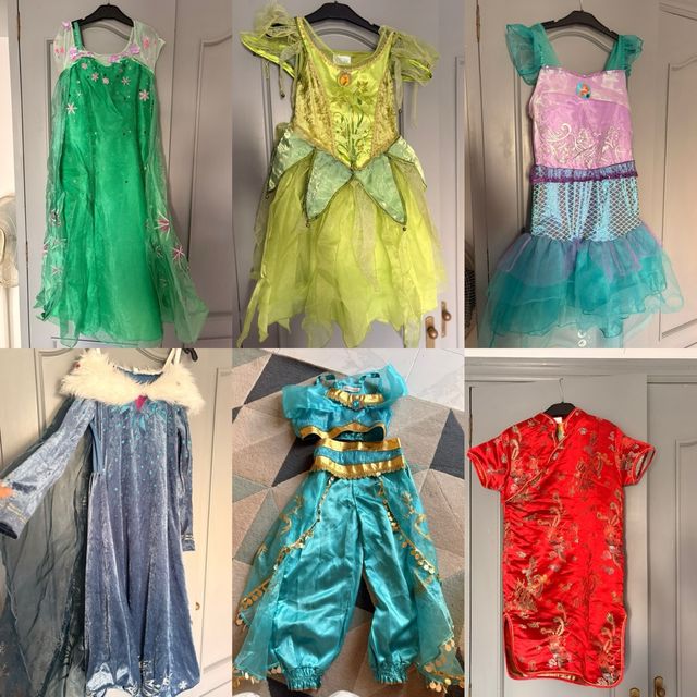 Lote Disfraces Niña Disney