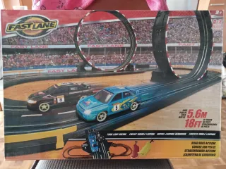 Pista de Carreras Fast Lane tipo Scalextric