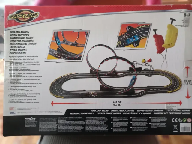 Pista de Carreras Fast Lane tipo Scalextric