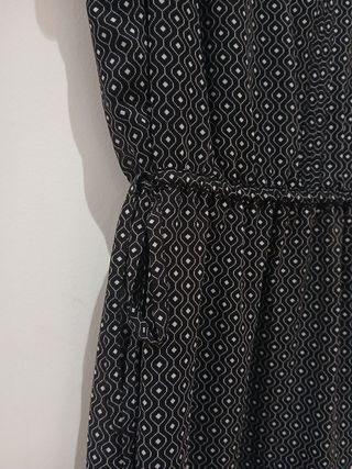 Vestido gasa estampado HM talla 36