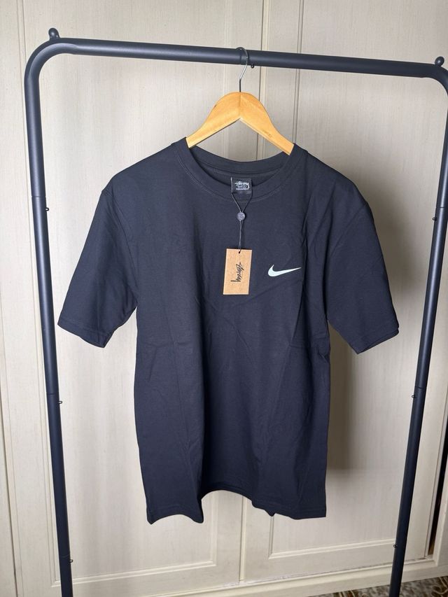 Maglia Nike Stussy World Tribe Nera