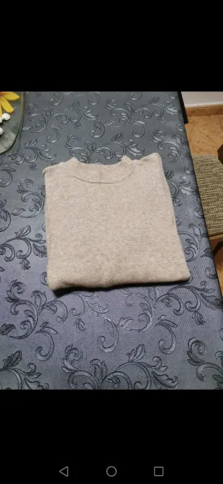 Jersey de invierno beige