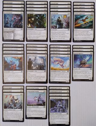Pauper Bundle 2 Decks Knights mono vs radkos MTG