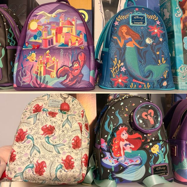 Mochilas Loungefly Disney La Sirenita
