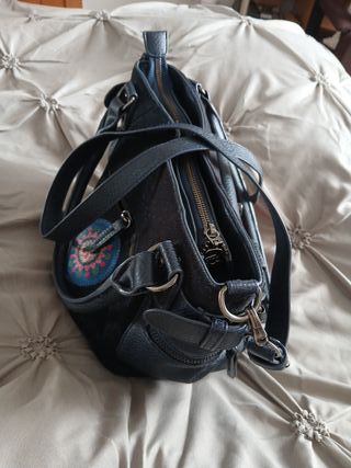 Bolso Desigual azul y multicolor